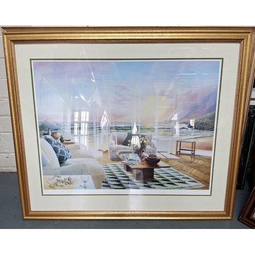 248 - Large Neil SIMONE (born 1947) pencil signed limited edition print 9/400 