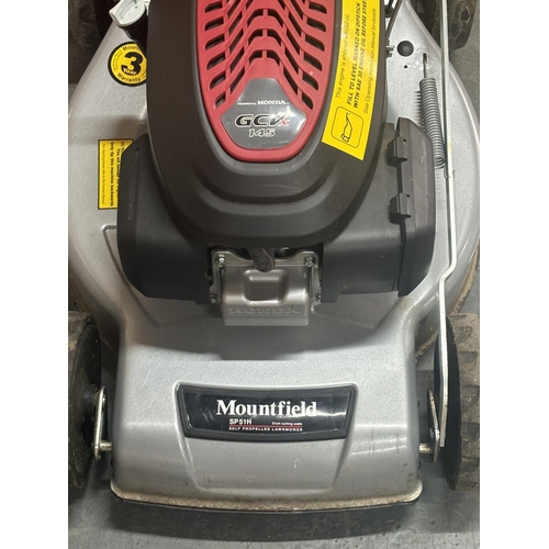 390 - Mountfield SP51H by Honda, petrol lawnmower, believed to be working