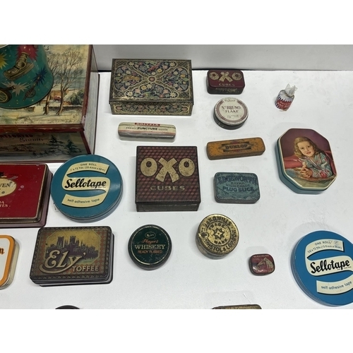 190 - 22 tins including some old ones