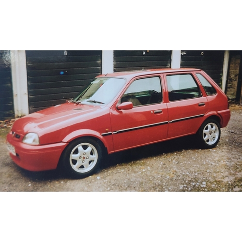 50A - Rover Metro, 114 GSI, Red, 5dr, 75,131 miles, Petrol, MOT until 11-08-2025, with keys and documents