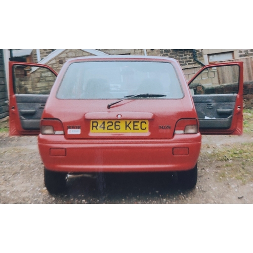 50A - Rover Metro, 114 GSI, Red, 5dr, 75,131 miles, Petrol, MOT until 11-08-2025, with keys and documents