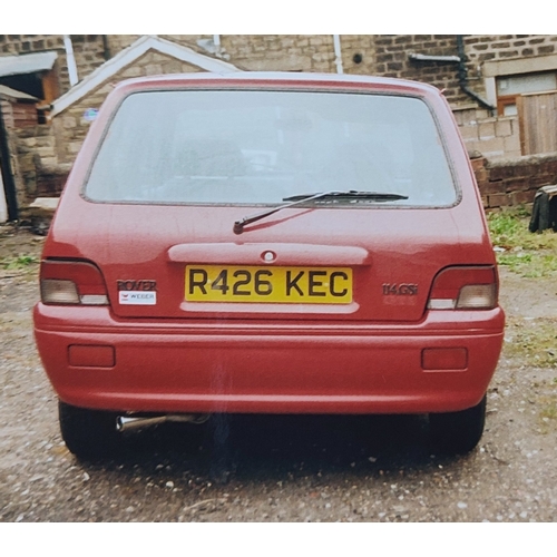 50A - Rover Metro, 114 GSI, Red, 5dr, 75,131 miles, Petrol, MOT until 11-08-2025, with keys and documents