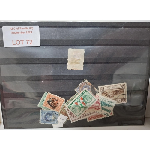 72 - Quantity of used and unused world stamps, many 19th and early 20thC examples South & Central America... 