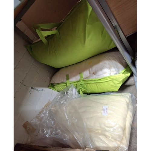 103 - Pair of new and packaged pillows and an electric blanket (3)