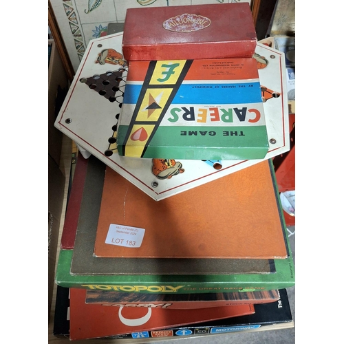 183 - Vintage board games