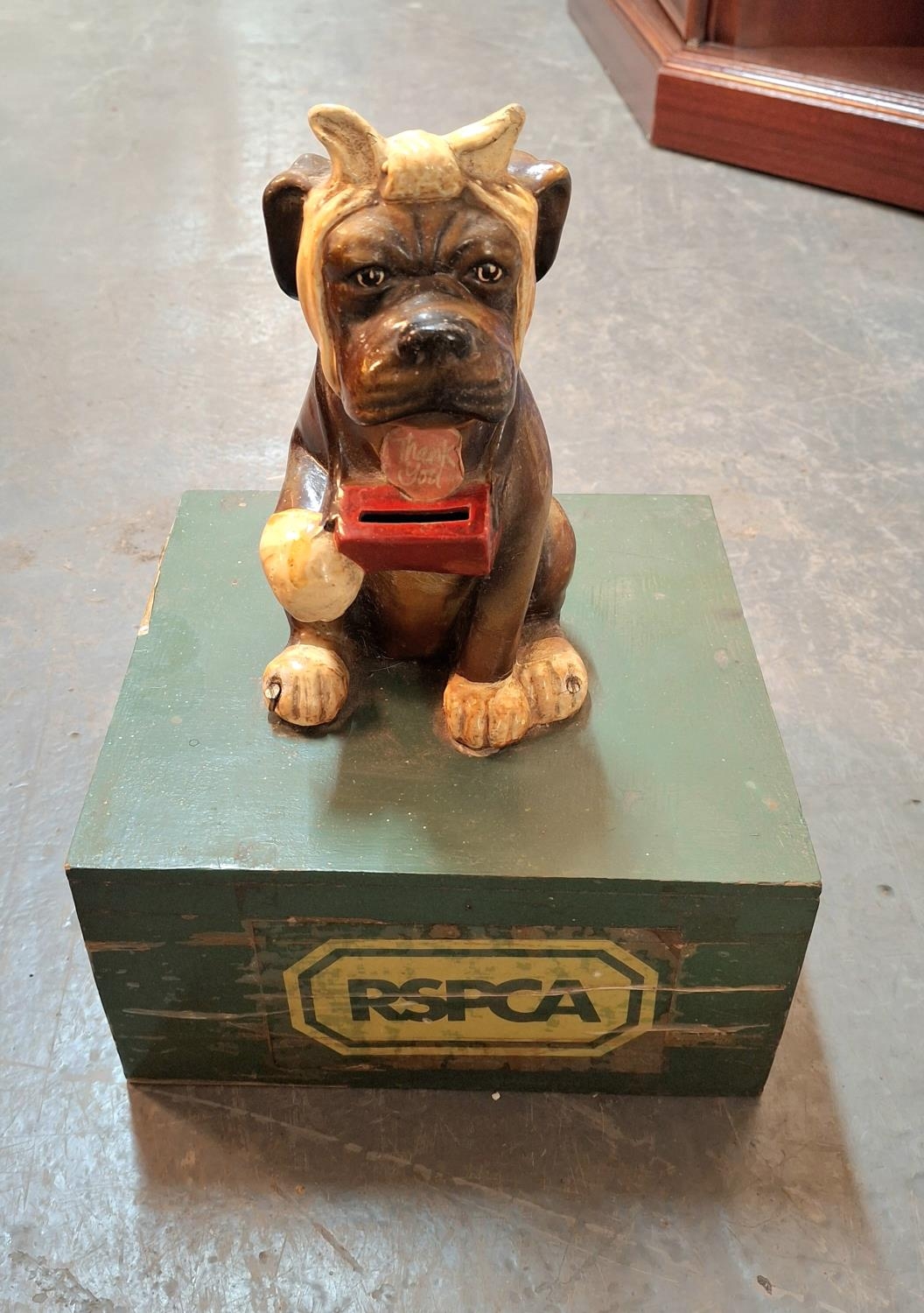 Old RSPCA collection box