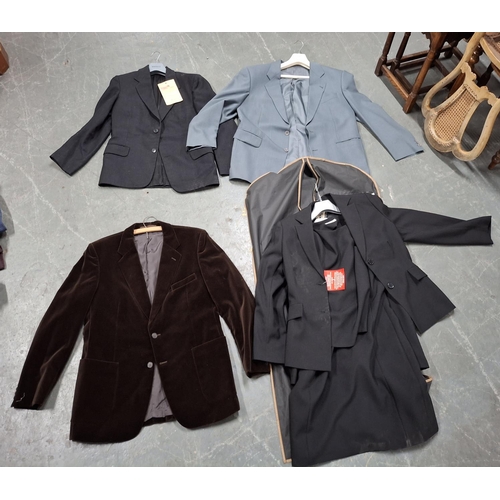 311 - Collection of four various suit jackets and others (Qty)