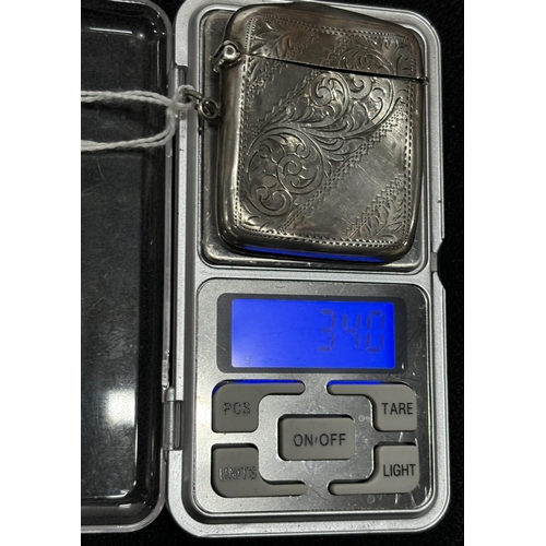 10 - Silver Vespa case 1913

34g