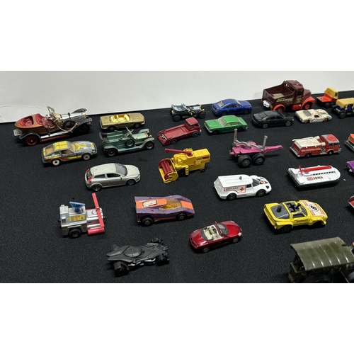 189 - Collection of cars including Lesney and Corgis with Chitty Chitty Bang Bang