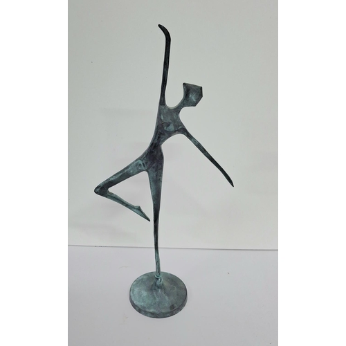 63 - Thin bronze Indian dancing figure

33cm Tall