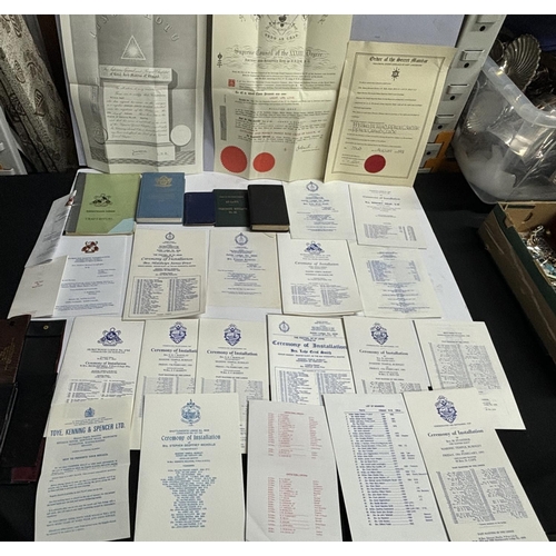 119 - Collection of Masonic Books and Leaflets etc