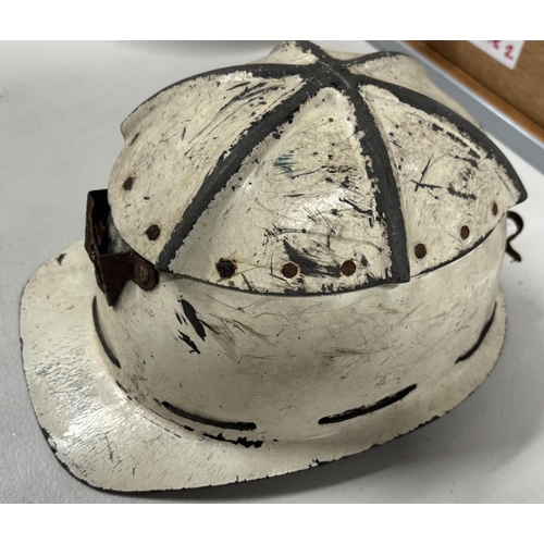 209 - Local Miners helmet from the Bank Hall Pit in Burnley