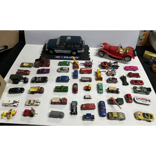 211 - Large collection of toy Cars including Corgi etc