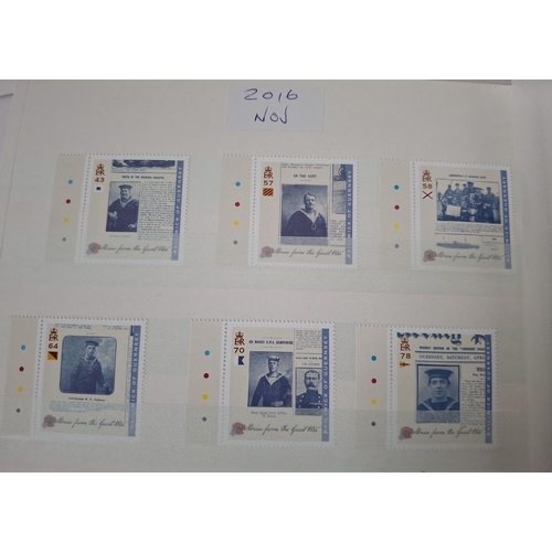 229 - Three stunning albums containing Guernsey & Alderney all mint unmounted sets and/or mini-sheets, pos... 