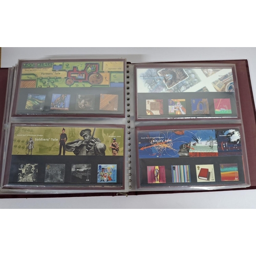 233 - Two albums filled with Queen Elizabeth II GB presentation packs October 1988 to October 95, possibly... 