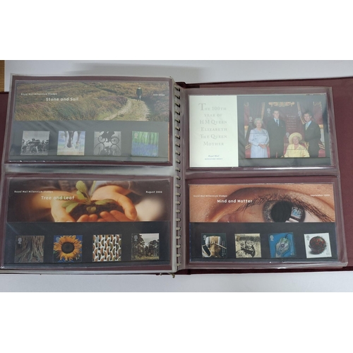 233 - Two albums filled with Queen Elizabeth II GB presentation packs October 1988 to October 95, possibly... 