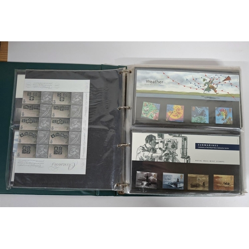 234 - Two albums filled with Queen Elizabeth II GB presentation packs December 2000 to December 2008, poss... 