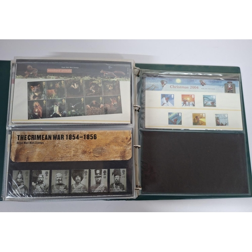 234 - Two albums filled with Queen Elizabeth II GB presentation packs December 2000 to December 2008, poss... 