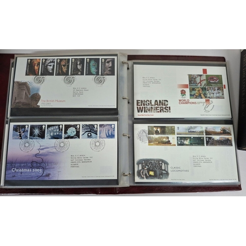 240 - Three albums of GB QEII FDC March 1999 to Feb 2010, possibly complete (Qty)