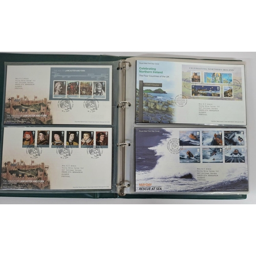 240 - Three albums of GB QEII FDC March 1999 to Feb 2010, possibly complete (Qty)