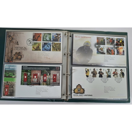 240 - Three albums of GB QEII FDC March 1999 to Feb 2010, possibly complete (Qty)