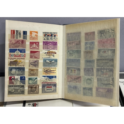 242 - Collection of Stamps including First day covers and USA stamp book