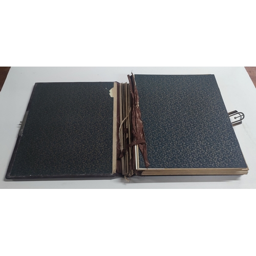 264 - An old, decorative photograph album