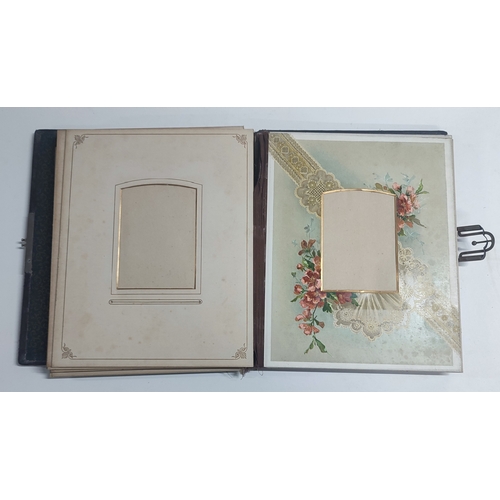 264 - An old, decorative photograph album