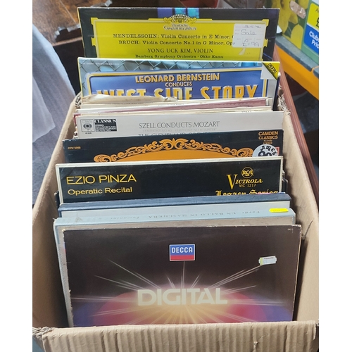 268 - Box of various Classical LP's (Qty)