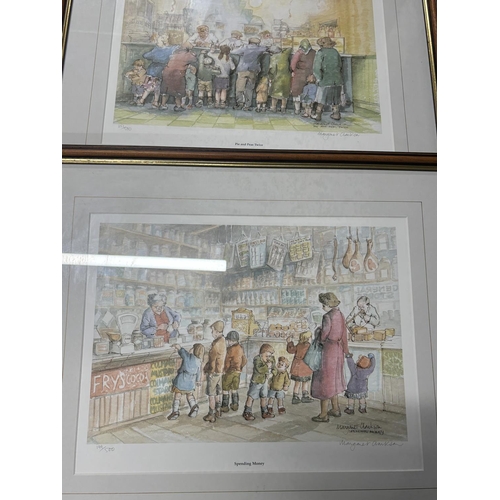 218 - 8 Prints including Horse prints and 2 Signed Margaret Clarkson prints