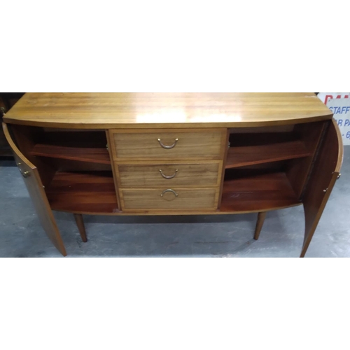 403 - Fine quality unmarked 1970s wooden sideboard