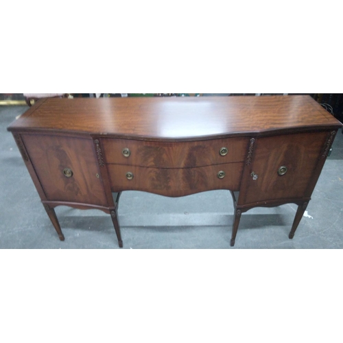 394 - Mid 20thC wooden sideboard