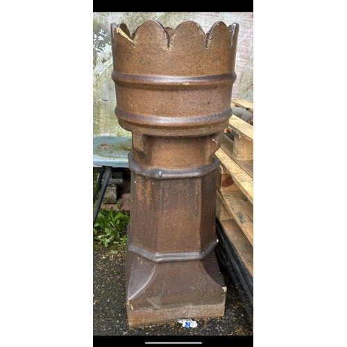 377 - Chimney Pot.  Collection from vendors address in Burnley