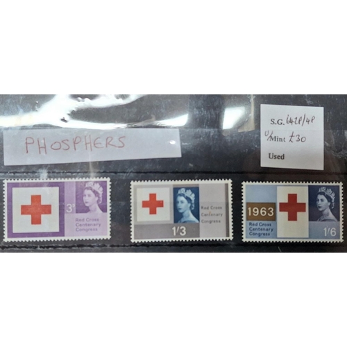 129 - Small sets of QEII including a M N H £1 25th wedding anniversary, a set 3 of 1963 