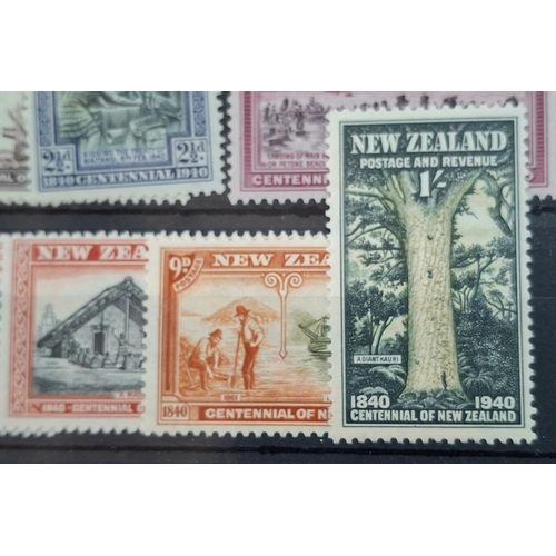 137 - New Zealand 1940 100th anniversary of Proclamation of British sovereignty over New Zealand, complete... 