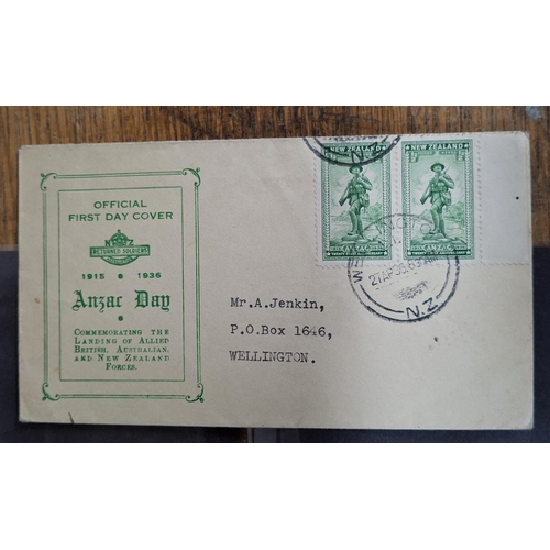 149 - Six 1937 New Zealand FDC relating to the coronation of KGVI and Queen Elizabeth together with a New ... 