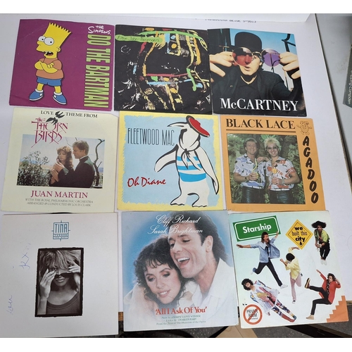 81 - Collection of LPs and singles to include classical, Culture Club, singles include Fleetwood Mac, Tin... 