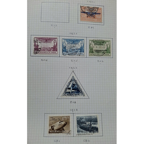 122 - Dutch Indies 1928-1938 some mint mounted sets together with light used from the same period - 4 deal... 