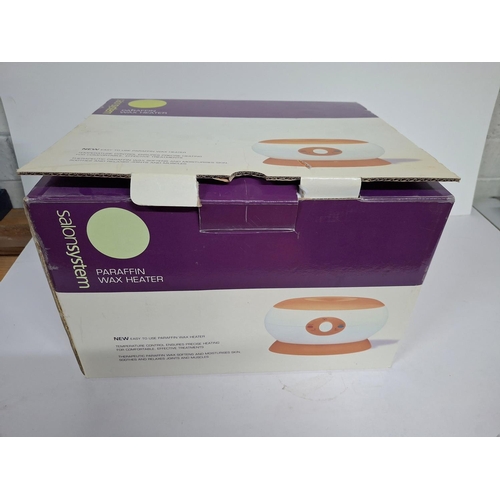 78 - Boxed as new, paraffin wax heater by Salonsystem