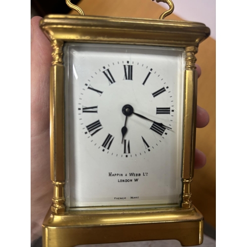 73 - French made Mappin and Webb mantle clock