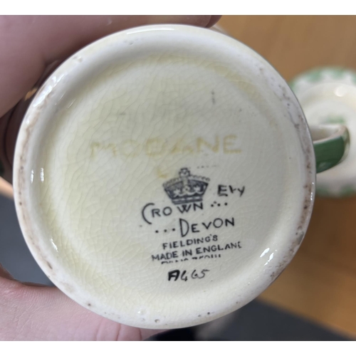 63 - Rare Crown Devon ety A465 part Art Deco tea service (20)