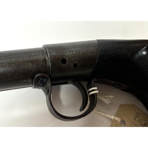 2 - Gentlemans BSA standard .22 calibre air rifle, circa 1920 with BSA carved into the stock on both sid... 