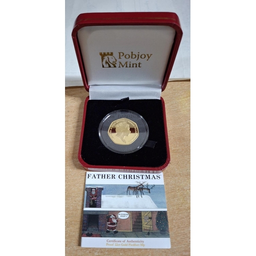 178 - British Indian Ocean Territory 2020 22ct gold limited edition (99) proof piedfort 