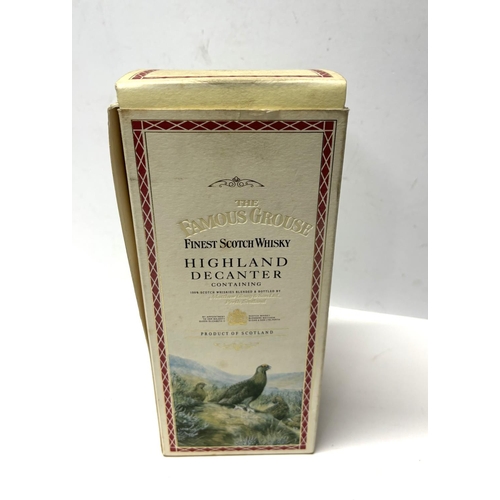 148 - Boxed, Famous Grouse Highland Decanter (70cl, 40%)