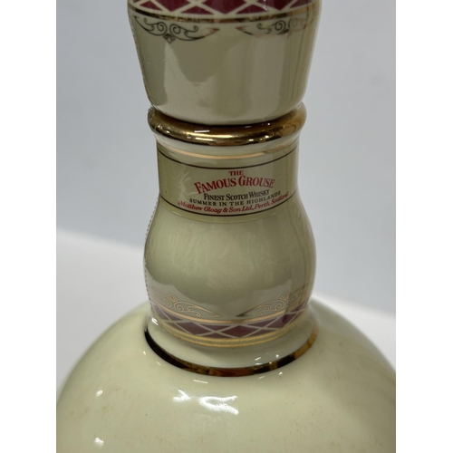 148 - Boxed, Famous Grouse Highland Decanter (70cl, 40%)