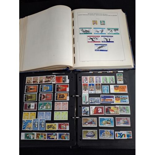 138 - Huge quantity of Mint unmounted and unused mounted East Germany (DDR) stamps and 2 small other mixed... 