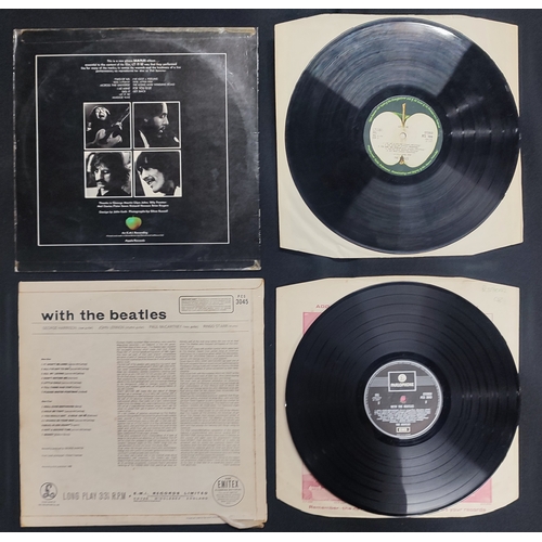 11 - Four LP's, three The Beatles LP's - 