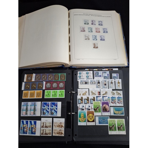 138 - Huge quantity of Mint unmounted and unused mounted East Germany (DDR) stamps and 2 small other mixed... 