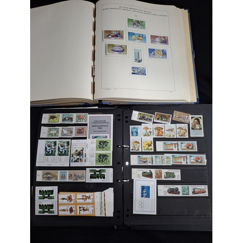 138 - Huge quantity of Mint unmounted and unused mounted East Germany (DDR) stamps and 2 small other mixed... 