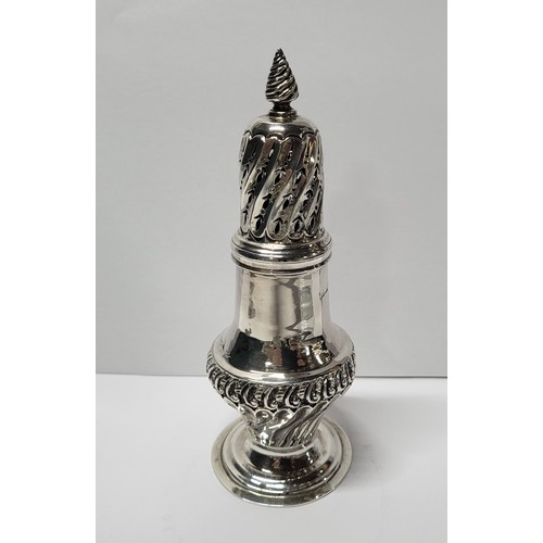 3 - 1894 London silver pepper mill 

weight - 88 grams